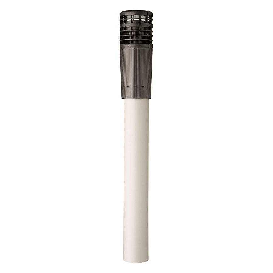 Ubbink ventilatiepijp, voor mechanische ventilatie, MultiVent 5V, zwart, l = 1190 mm, 125 mm 